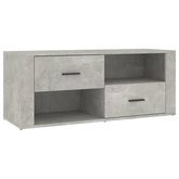 vidaXL Szafka pod TV, szarość betonu, 100x35x40 cm
