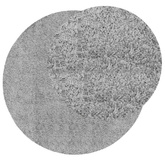vidaXL Dywan z długim włosiem PAMPLONA, szary, Ø 120 cm