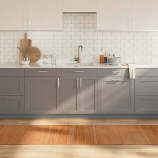 vidaXL Dywan prostokątny, naturalny, 70x1000 cm, bambusowy