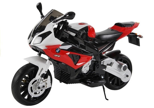 Motor Na Akumulator BMW S1000RR Dla Dzieci Czerwony Trójkołowy