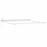 Rama markizy Ze LED Lights Biały 400 × 350 cm Aluminium