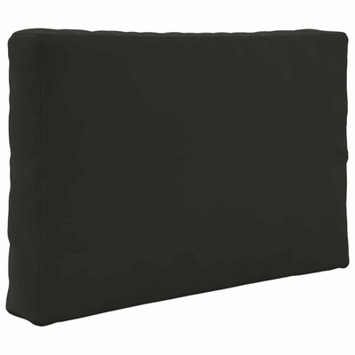 Poduszka do sofy na zewnątrz 3 pcs Czarny Poliester