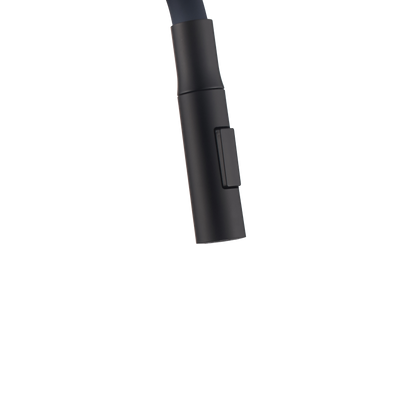 Bateria zlew. dalis z elastyczną 2f wylewką, czarny BZ-64-004-L Invena