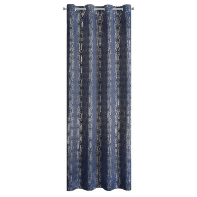 Zasłona Kaja granatowa 135x250