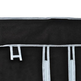 Składana szafa 110x45x175 cm, czarna