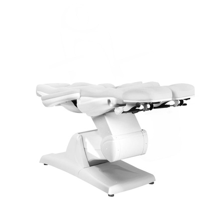Fotel kosmetyczny elektr. Azzurro 870S pedi 3 siln. biały 106670