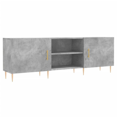 vidaXL Szafka pod TV, szarość betonu, 150x30x50 cm wariant 4