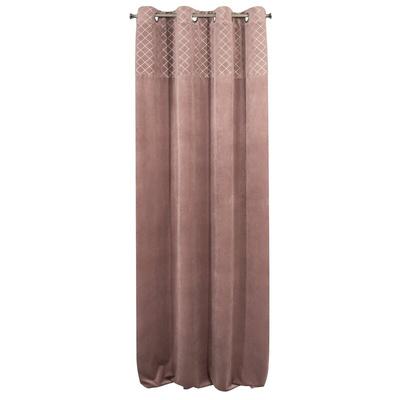 Zasłona Karina różowa 140x250