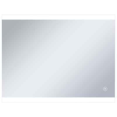 vidaXL Lustro łazienkowe z LED i czujnikiem dotykowym, 80x60 cm
