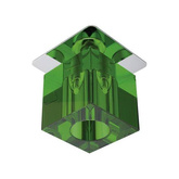 Oprawa stropowa chrom kryształ zielony G4 20W SK-18 Candellux 2280236