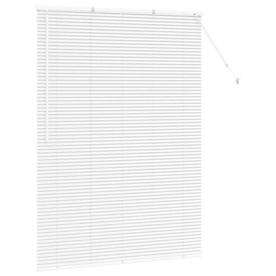 Żaluzje weneckie Biały 175 x 125 cm Aluminium
