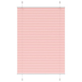 Roleta plisowana różowa 100x150 cm Szerokość tkaniny 99,4 cm