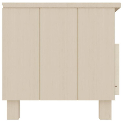 vidaXL Szafka pod TV HAMAR, miodowy brąz, 106x40x40 cm, drewno sosnowe