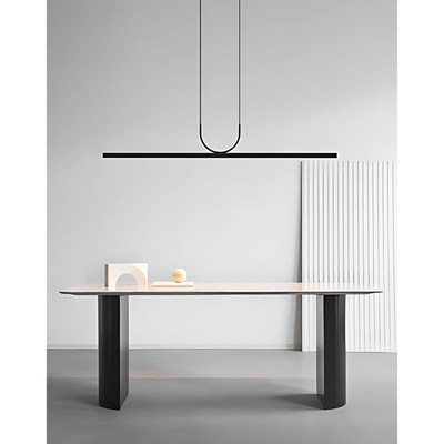 Lampa wisząca Abigali Persivald 24W liniowa 120cm czarny