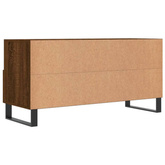 vidaXL Szafka pod TV, brązowy dąb, 102x36x50 cm