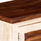 vidaXL Szafka pod TV, lite drewno Sheesham i mango, 120x30x40 cm