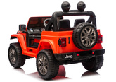 Pojazd Na Akumulator Jeep Rubicon 4x4 DK-JWR556 4x200W 24V Pomarańczowy