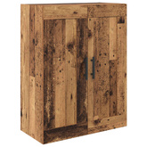 Highboard 2 szt. Stare drewno 69,5 x 34 x 180 cm
