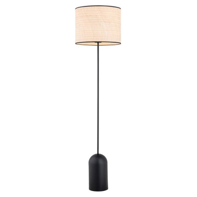 Lampa stojąca ASPEN LP1 BLACK/RATTAN