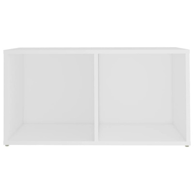 vidaXL Szafka pod TV, biała, 72x35x36,5 cm, materiał drewnopochodny