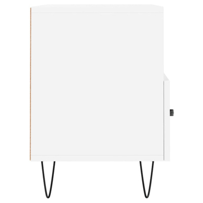 vidaXL Szafka pod TV, biała, 80x36x50 cm, materiał drewnopochodny wariant 5