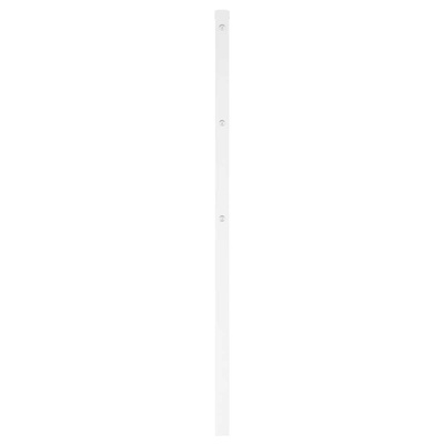 Metalowe wymienne wezgłowie, białe, 120 cm