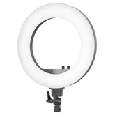 Lampa pierścieniowa Ring light 18' 48W led czarna + statyw 119781