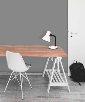 Lampka biurkowa K-MT-203 BIAŁY z serii CARIBA
