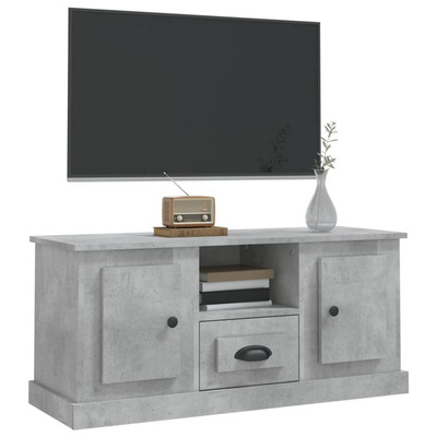 Szafka pod TV, szarość betonu, 100x35,5x45 cm vidaXL