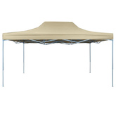 Rozkładany namiot, pawilon 3 x 4,5 m, kremowy