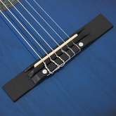 12-częściowy zestaw z gitarą klasyczną, niebieski, 4/4, 39"