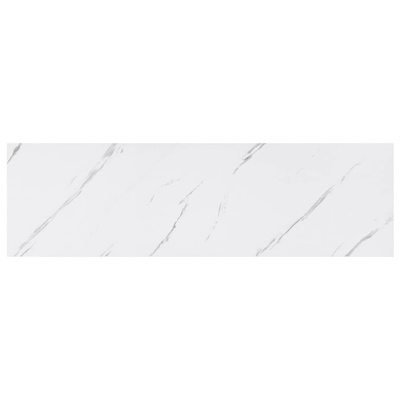Półka ścienna 4 szt. Biały marmur 80 x 23,5 x 3,8 cm