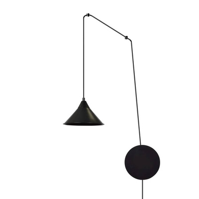 Lampa wisząca ABRAMO 1 BLACK