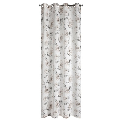 Zasłona Basala naturalna 140x250