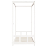 vidaXL Rama łóżka dla dzieci, biała, 90x200 cm, drewno sosnowe model standard