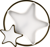 ASTRE lampa sufit. plafon brązowy+biały 36W LED 3000-6500K klosz biały z pilotem