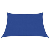 Żagiel przeciwsłoneczny, 160 g/m?, niebieski, 3/4x2 m, HDPE