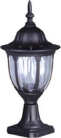 Niska zewnętrzna lampa stojąca K-5007S2/N czarna z serii VASCO KAJA