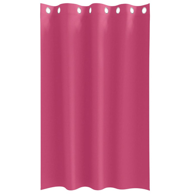 Firany blackout z kółkami 2 pcs Jasnoróżowy 175 x 140 cm