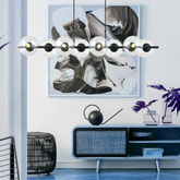 Lampa wisząca RORY 8 TRANSPARENT