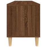 vidaXL Szafka pod TV, brązowy dąb, 100x34,5x44,5 cm