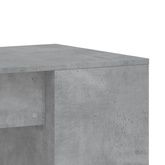 vidaXL Biurko, szarość betonu, 102x50x75 cm, materiał drewnopochodny