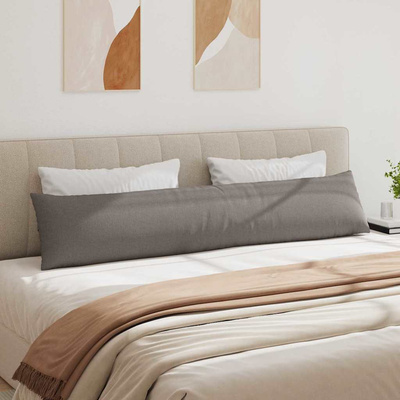 Poduszki na sofę 2 pcs Ciemnoszary 200 x 40 cm tkanina