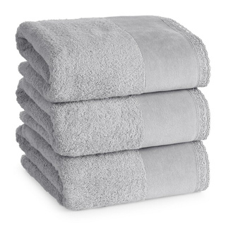 Ręcznik Emi srebrny 50x90