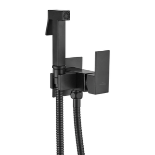 Podtynkowa bateria bidetowa czarna  Invena