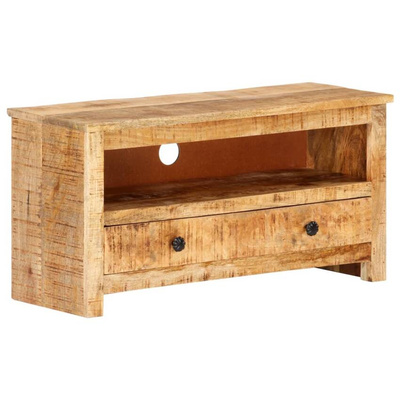 vidaXL Szafka pod TV, 79x30x40 cm, surowe drewno mango