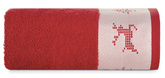 RĘCZNIK ŚWIATECZNY NOEL02 70 X 140 CM CZERWONY