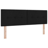 Zagłówek regulowany pod względem wysokości Czarny 160 cm