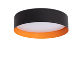 Plafon Okrągły Czarno-Złoty 30W ?38cm Abruzzo Bora