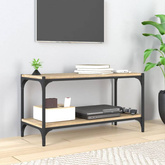 vidaXL Szafka pod TV, dąb sonoma, 80x33x41 cm